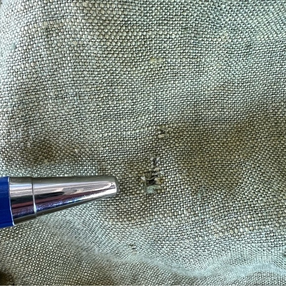 Bryn Walker Seraphina Dress 100% Linen Chartreuse Lagenlook Minimalist XS FLAW - Picture 15 of 15